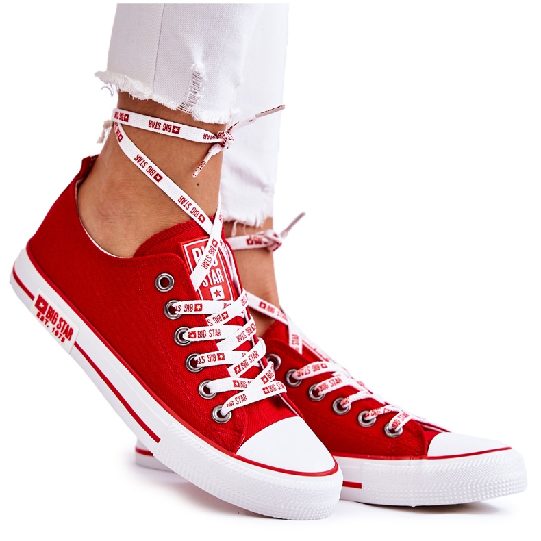 Sneakers Materiale da Donna Big Star KK274104 Rosse rosso