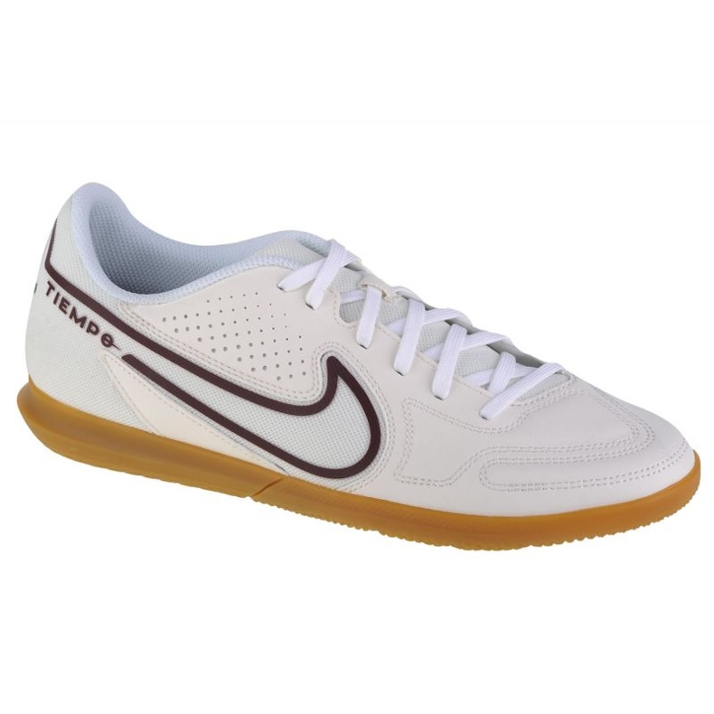 Scarpe da calcio Nike Tiempo Legend 9 Club Ic M DA1189-169 bianca beige e marroni