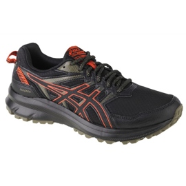Scarpe da corsa Asics Trail Scout 2 M 1011B181-007 nero arancia d'oro