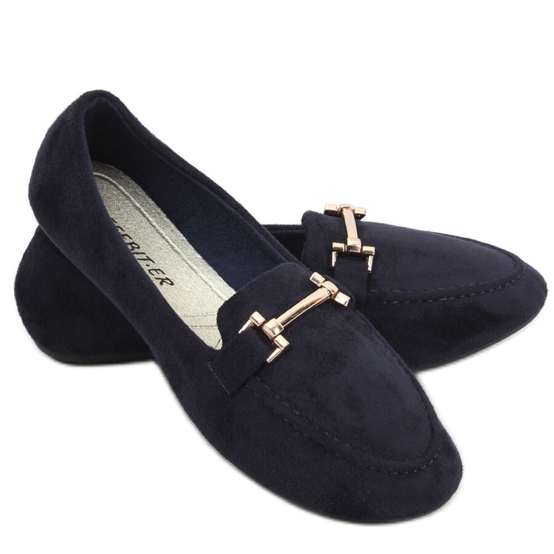 Mocassini da donna Kubra Navy blu