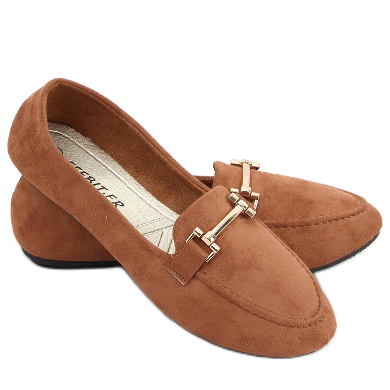 Mocassini da donna Kubra Camel marrone