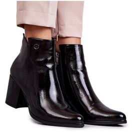 PL4 Stivali Laccati da Donna La.Fi 260039B-LA Nero