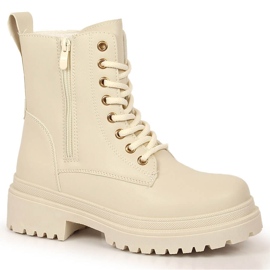 Stivali caldi da donna beige eVento