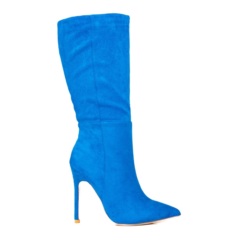 Stivali da donna su pin Shelovet blu