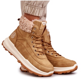 Stivali caldi Trappers Lee Cooper LCJ-22-44-1361L Beige