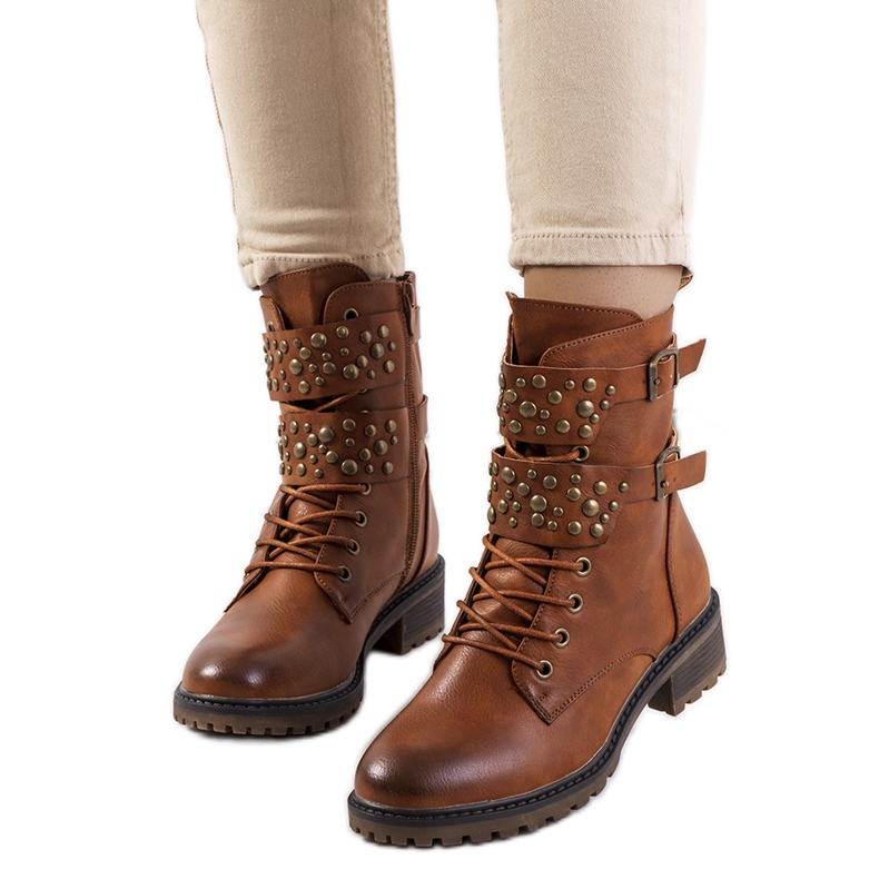 Trapper di cammelli da donna Menez marrone