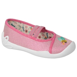 Scarpe per bambini Befado 116X311 rosa argento