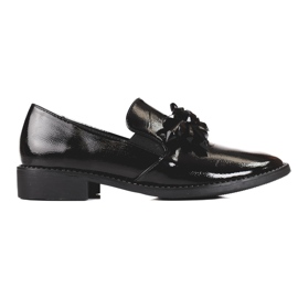 Signori in pelle scamosciata Shelovet da donna con abbellimento nero