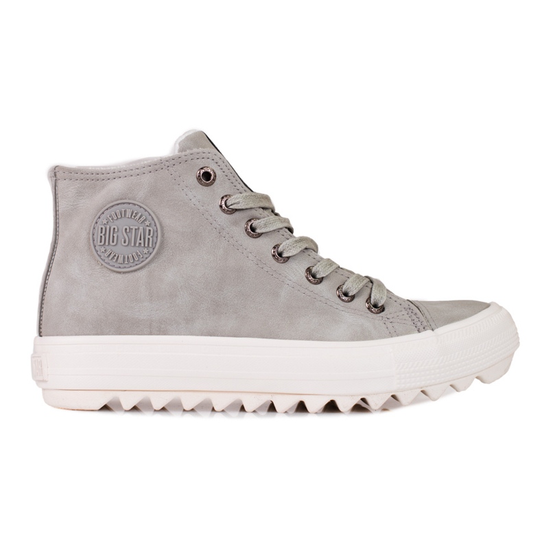Sneakers Big Star EE274114 da donna grigio