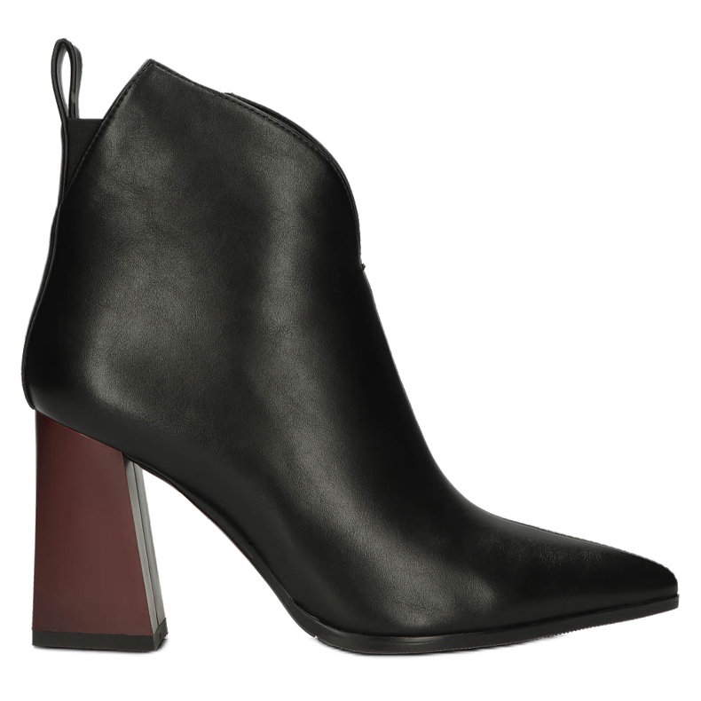 Stivale alla moda su palo Filippo DBT4042 Nero