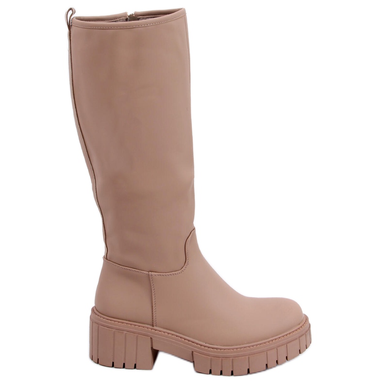 Stivali da donna Grande Khaki beige