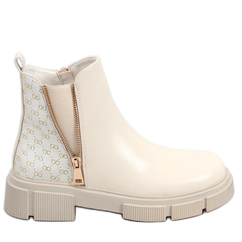 Stivali Ariana Beige Jodhpur