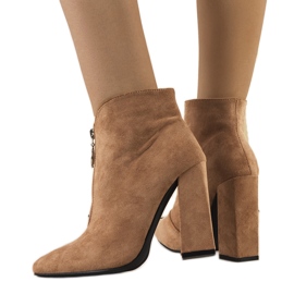 Stivale Berinis in ecopelle marrone