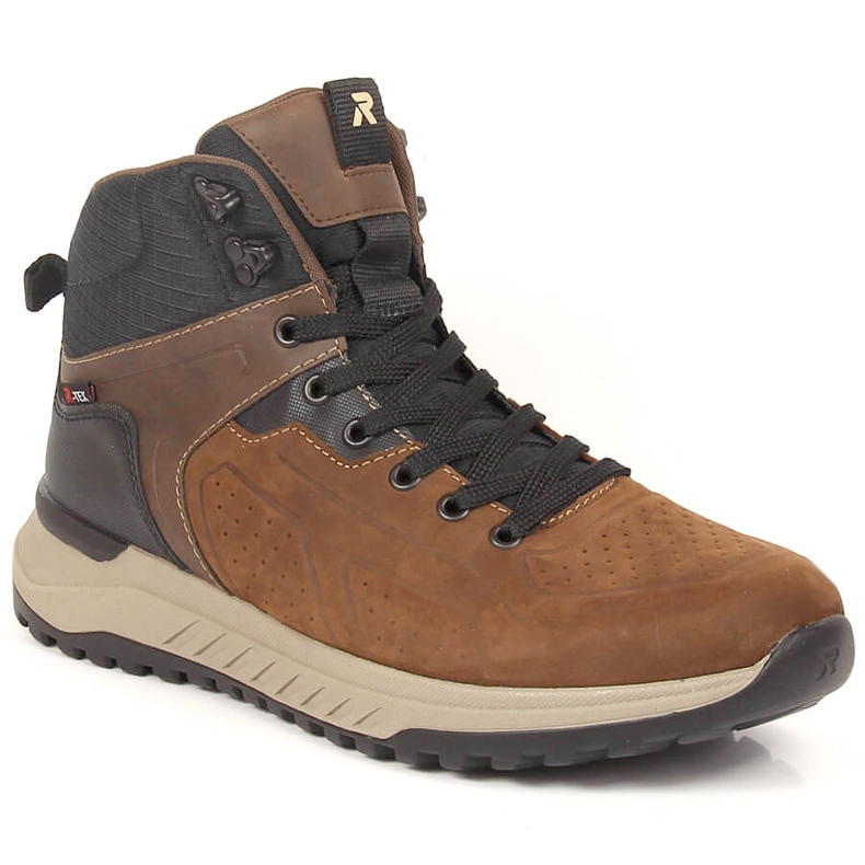 Scarpe da uomo marroni Rieker U0161-42 marrone