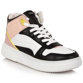 Sneakers alte Vinceza multicolor bianca multicolore