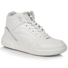 Sneakers alte Vinceza bianche bianco