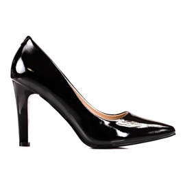Décolleté da donna nere con tacco alto Shelovet nero