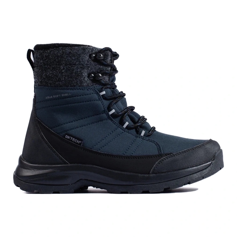 Doposci da donna stringati DK blu navy nero