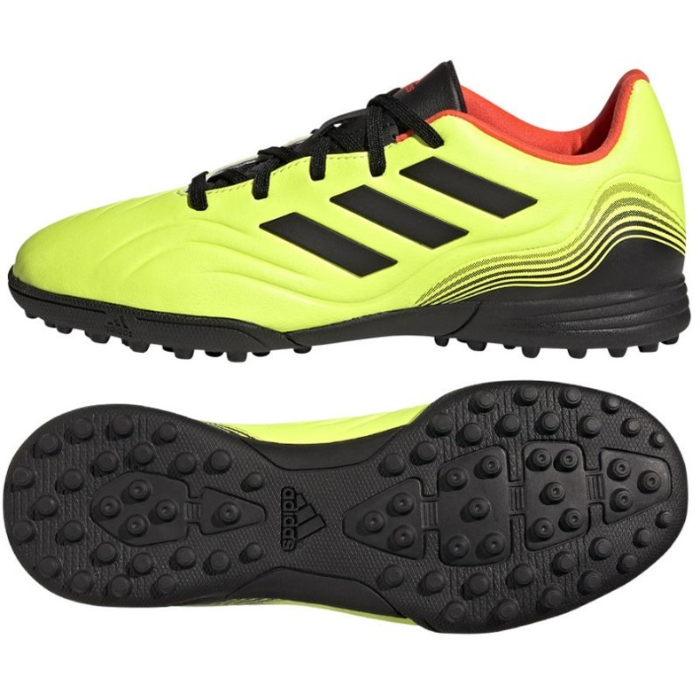 Scarpe da calcio Adidas Copa Sense.3 Tf Jr GZ1378 giallo gialli