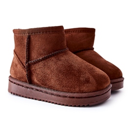 FR1 Stivali caldi per bambini Stivali da neve Marrone Gooby