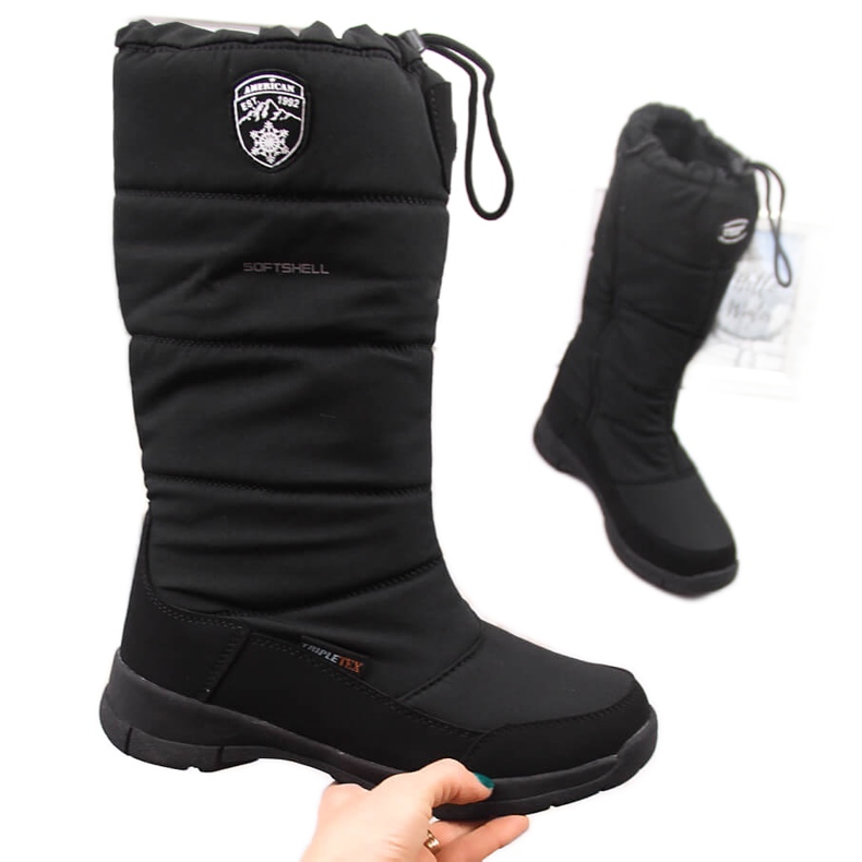 Doposci impermeabili Black American Club nero