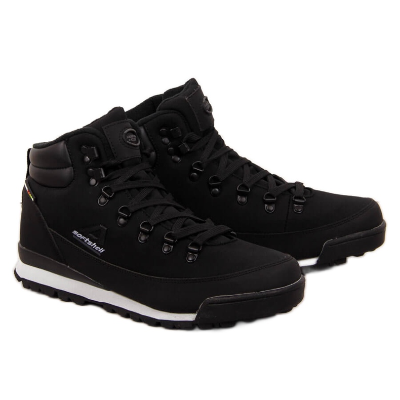 Scarpe da trekking impermeabili da uomo Black American Club nero