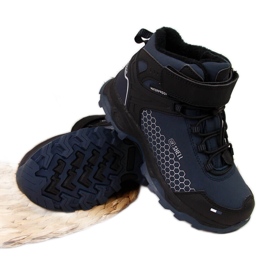 Doposci impermeabili da ragazzo blu navy American Club