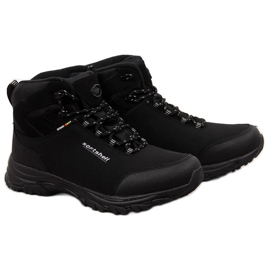 Scarpe da trekking imbottite impermeabili Black American Club nero