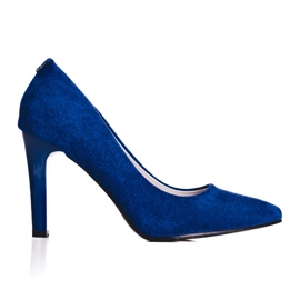 Décolleté con tacco da donna Shelovet blu navy
