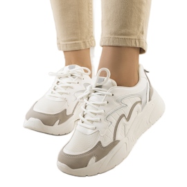 Sneakers bianche Brito bianco