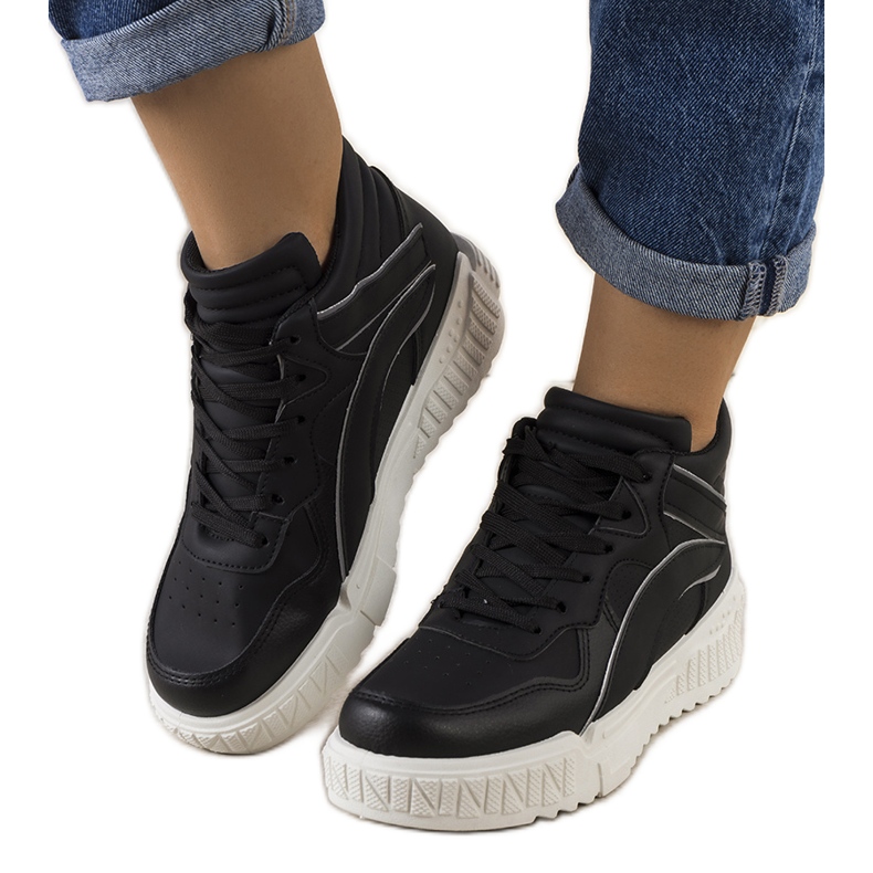 Sneakers alla caviglia Clyme nere nero