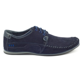 KOMODO Scarpe Mocassini uomo 875 blu navy