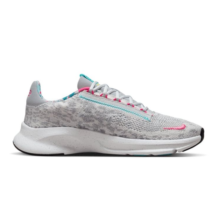 Scarpa Nike SuperRep Go 3 Flyknit Next Nature W DH3393-001 grigio