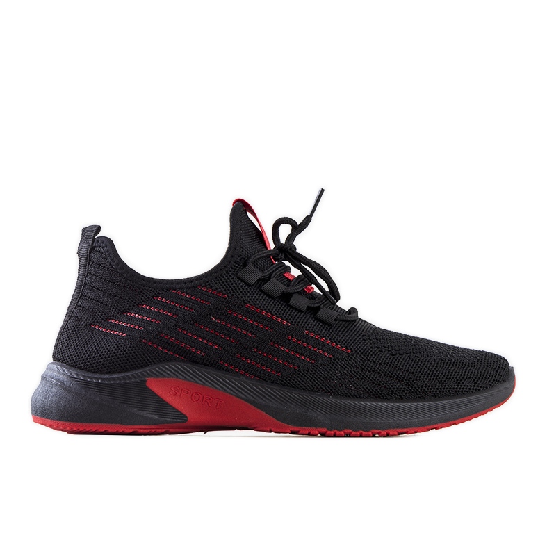 Sneakers sportive Brownle nere e rosse nero rosso