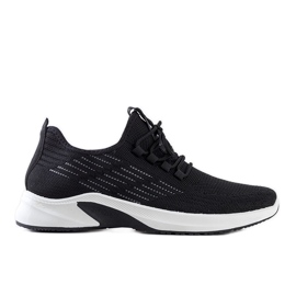 Sneaker sportive bianche e nere Brownle bianca nero