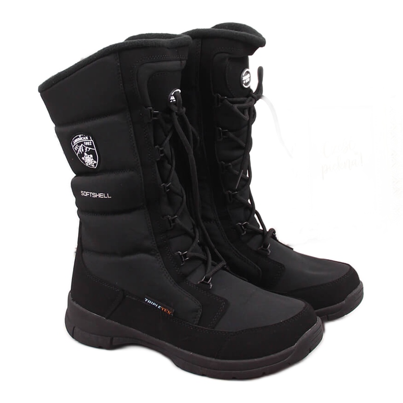 Doposci impermeabili Black American Club nero