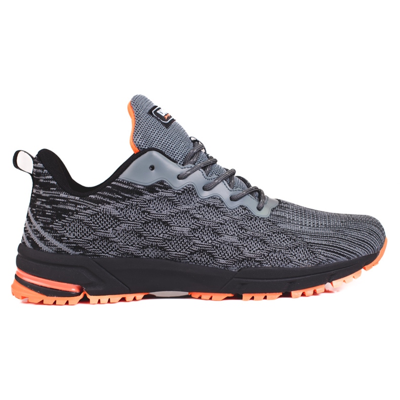 Scarpe sportive da uomo grigie DK nero grigio