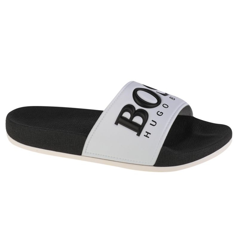 Sandali Boss J29275-10B bianca nero
