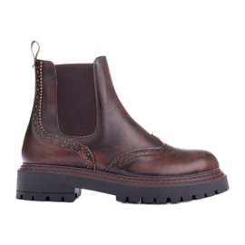 Marco Shoes Stivali Marco Chelsea marrone