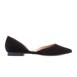 Marco Shoes Ballerine sottili nero