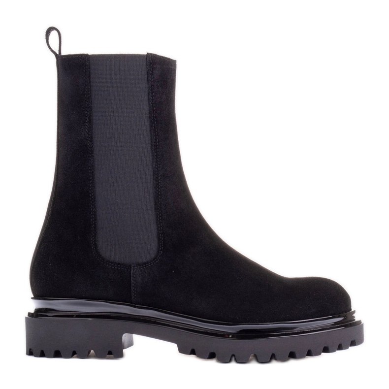 Marco Shoes Stivaletti in camoscio nero