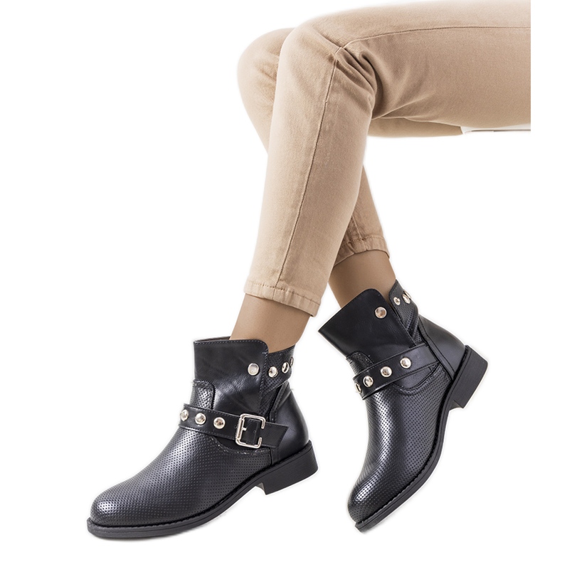 PA1 Stivali Black Punchs nero
