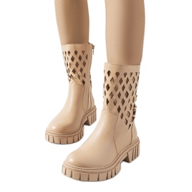 Stivali dinah beige