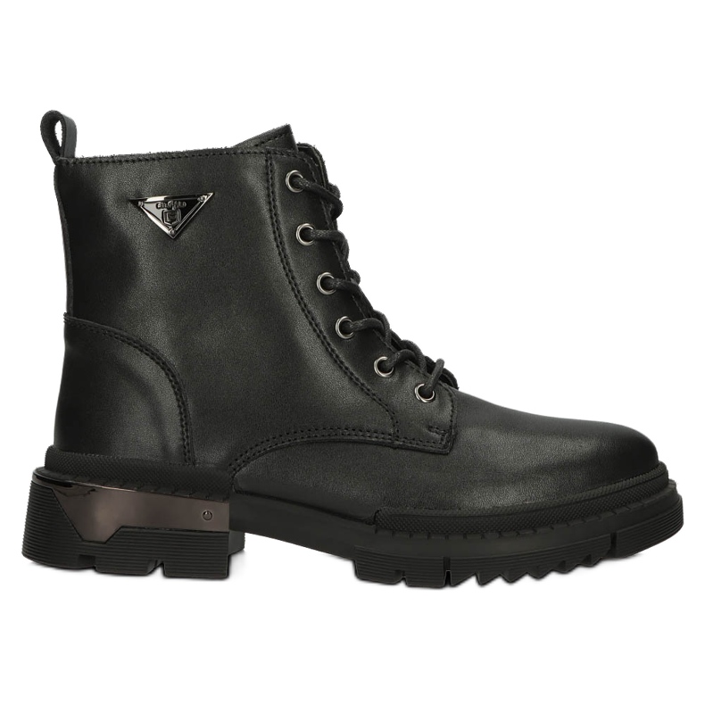 Stivali isolanti in pelle Filippo W PAW377B nero