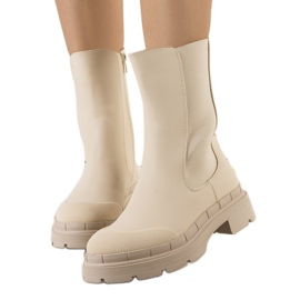 BM Stivali Antede beige opaco