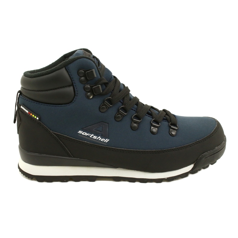 American Club Scarponi invernali da trekking americani Softshell WT60 Blu navy nero