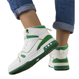 Sneakers verdi per la caviglia Megatheo verde