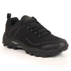 Scarpe sportive da trekking softshell da uomo Atletico nero