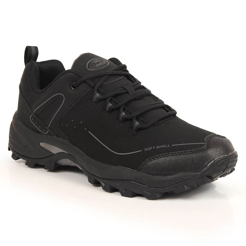 Scarpe sportive da trekking softshell da uomo Atletico nero