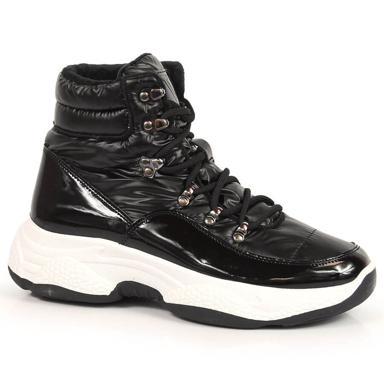 Scarpe sportive da donna Vinceza nere ad alto isolamento nero
